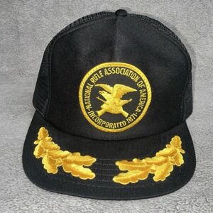 NRA Incorporated 1871 Mesh Back Trucker Foam Hat Excellent condition Made In USA